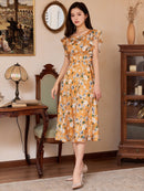 ERUKEI/C33106/ワンピース/パーティ/結婚式/二次会/ナイトドレス/キャバドレス/Aライン