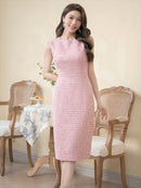 ERUKEI/E1291/エルケイ/ツイード/タイトワンピース