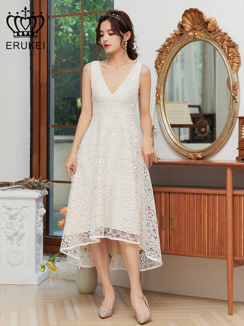 [ミディアムドレス]ERUKEI | E32066/ワンピース/パーティ/結婚式/二次会/ナイトドレス/キャバドレス/ドレス