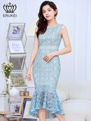 ERUKEI/E32101/ワンピース/パーティ/結婚式/二次会/ナイトドレス/キャバドレス/ミディアムドレス