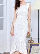 ERUKEI/E32101/ワンピース/パーティ/結婚式/二次会/ナイトドレス/キャバドレス/ミディアムドレス