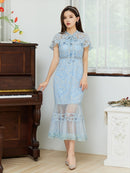 ERUKEI /S2008/キャバドレス/ドレス/ワンピース/パーティ/結婚式/二次会/総レース