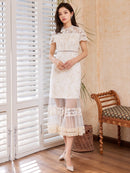 ERUKEI /S2008/キャバドレス/ドレス/ワンピース/パーティ/結婚式/二次会/総レース