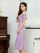 ERUKEI/S2512/ワンピース/パーティ/結婚式/二次会/ナイトドレス/キャバドレス/ドレス