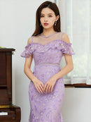 ERUKEI/S2512/ワンピース/パーティ/結婚式/二次会/ナイトドレス/キャバドレス/ドレス