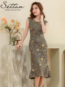 [ワンピースドレス]ERUKEI|S9902//ワンピース/レース/パーティドレス/結婚式/二次会