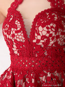 Andy|AN-OK2399/ワンピース/ミニドレス/総レース/ホルターネック