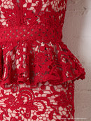 Andy|AN-OK2399/ワンピース/ミニドレス/総レース/ホルターネック