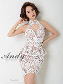 Andy|AN-OK2399/ワンピース/ミニドレス/総レース/ホルターネック