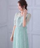 haremode|320111|カラードレス|パーティ|結婚式|二次会|入学式|卒業式|フォーマルドレス|ワンピース|ドレス|大きいサイズ有