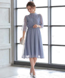 haremode|320140|フォーマルドレス|パーティドレス|結婚式|二次会|ドレス|ミディアムドレス|大きいサイズ有