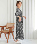 ワンピース/花柄プリント/花柄ワンピース/パーティドレス/結婚式/二次会/同窓会/haremode/321145