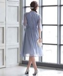 haremode|320140|フォーマルドレス|パーティドレス|結婚式|二次会|ドレス|ミディアムドレス|大きいサイズ有