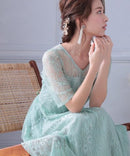 haremode|320111|カラードレス|パーティ|結婚式|二次会|入学式|卒業式|フォーマルドレス|ワンピース|ドレス|大きいサイズ有