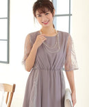 haremode|319104|フォーマルドレス|レース|パーティドレス|ワンピース|結婚式|二次会|お呼ばれ|ナイトドレス