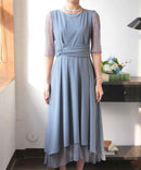 haremode|320141|フォーマルドレス|パーティドレス|ワンピース|ドレス|レース|結婚式|二次会|同窓会|成人式|大きいサイズ有