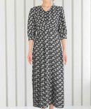 ワンピース/花柄プリント/花柄ワンピース/パーティドレス/結婚式/二次会/同窓会/haremode/321145