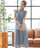 haremode|320118|フォーマルドレス|ワンピース|結婚式|二次会|成人式|ドレス|レース|パーティドレス|大きいサイズ有