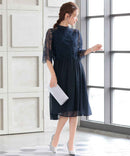 haremode|320140|フォーマルドレス|パーティドレス|結婚式|二次会|ドレス|ミディアムドレス|大きいサイズ有