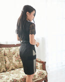 ALICE/ナイトドレス/ミニドレス/袖あり/レース/ワンピース/52233