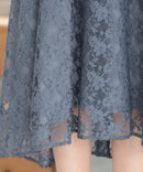 Artmarry/321159/総レース/フィッシュテールドレス/ワンピース/レース/フォーマルドレス/パーティドレス/ミディアムドレス/