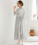 ワンピース/花柄プリント/花柄ワンピース/パーティドレス/結婚式/二次会/同窓会/haremode/321145