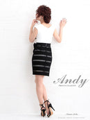 [ワンピースドレス]Andy|AN-OK1450/ナイトドレス/キャバドレス/ドレス/ワンピース/ミニドレス