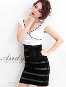 [ワンピースドレス]Andy|AN-OK1450/ナイトドレス/キャバドレス/ドレス/ワンピース/ミニドレス