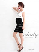 [ワンピースドレス]Andy|AN-OK1450/ナイトドレス/キャバドレス/ドレス/ワンピース/ミニドレス