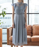 haremode|320118|フォーマルドレス|ワンピース|結婚式|二次会|成人式|ドレス|レース|パーティドレス|大きいサイズ有