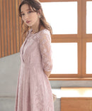 Artmarry/321159/総レース/フィッシュテールドレス/ワンピース/レース/フォーマルドレス/パーティドレス/ミディアムドレス/