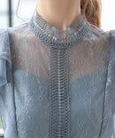 haremode|320118|フォーマルドレス|ワンピース|結婚式|二次会|成人式|ドレス|レース|パーティドレス|大きいサイズ有