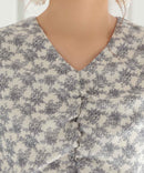 ワンピース/花柄プリント/花柄ワンピース/パーティドレス/結婚式/二次会/同窓会/haremode/321145