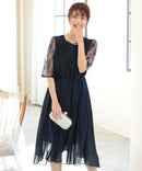 haremode|319104|フォーマルドレス|レース|パーティドレス|ワンピース|結婚式|二次会|お呼ばれ|ナイトドレス