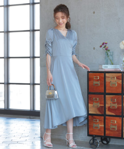 ワンピース/ワンカラーワンピース/シンプルワンピース/ロング ワンピース/ワンカラーワンピース/シンプルワンピース/ロング