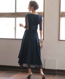 haremode|320141|フォーマルドレス|パーティドレス|ワンピース|ドレス|レース|結婚式|二次会|同窓会|成人式|大きいサイズ有