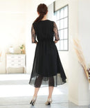 haremode|319104|フォーマルドレス|レース|パーティドレス|ワンピース|結婚式|二次会|お呼ばれ|ナイトドレス