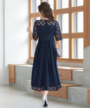 Artmarry/321159/総レース/フィッシュテールドレス/ワンピース/レース/フォーマルドレス/パーティドレス/ミディアムドレス/