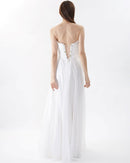 M-244/ロングドレス/ナイトドレス/キャバドレス/パーティドレス/謝恩会/レセプション/結婚式/二次会/ドレス/ビジュードレス