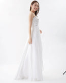 M-244/ロングドレス/ナイトドレス/キャバドレス/パーティドレス/謝恩会/レセプション/結婚式/二次会/ドレス/ビジュードレス