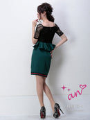 an|AOC-2584ワンピース/ミニドレス/タイトドレス/レース/ナイトドレス/キャバドレス/ドレス