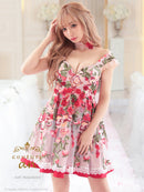 Andy|AOC-3173/CUTURE an/ワンピース/ミニドレス/レース/チョーカー付き