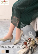 3412/パンプス/ヒール/靴/パーティ/結婚式/二次会