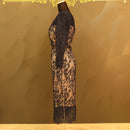 M-24/[ミニドレス]Imperial | J-665 ワンピース/レース/袖ありドレス