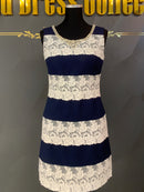 M-15/ワンピース/ビジュードレス/レース/袖なしドレス/タイトドレス