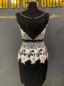 M-17　[ANDY]ワンピース/レース/タイトドレス/ビジュードレス