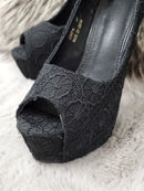 K-10　[3367B]　ヒール/パンプス/靴/レース