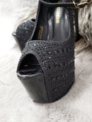 K-11　[816006]　ヒール/パンプス/ビジュー/靴