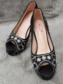 K-48　[AOC-SH032]　ヒール/パンプス/ビジュー/靴