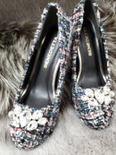 K-6 [815003]　ヒール/パンプス/ビジュー/靴